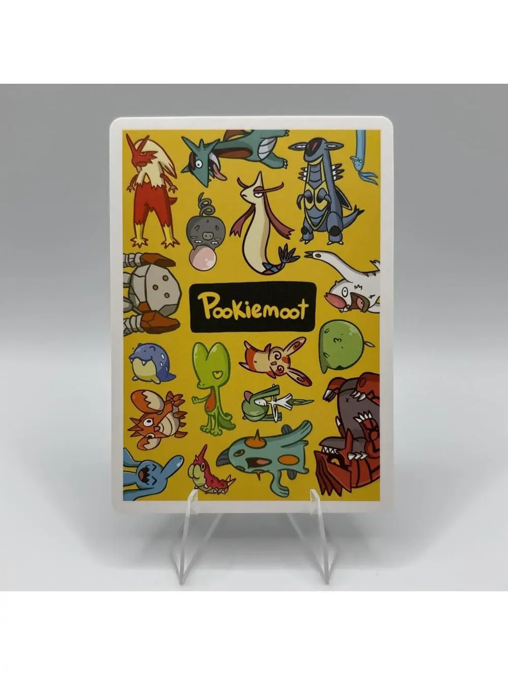 Pookiemoot Gen 3 - Mr Steel (Registeel) #0379 - Pokemon Fan Art Non TCG